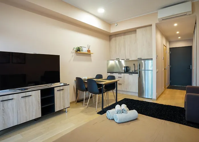 Cozy Center Studioapartment, Free Parking 公寓 派尔努