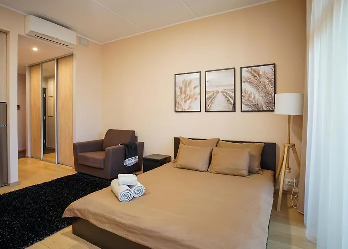 公寓 Cozy Center Studioapartment, Free Parking 派尔努